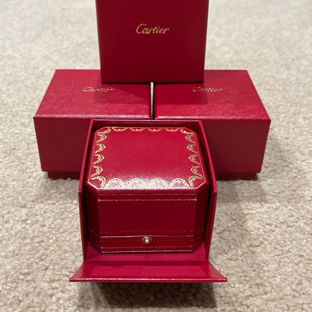 COPY - Cartier Ring boxes